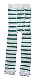 ラッフルバッツ タイツ ベビー キッズ 女の子 (エメラルドストライプ, 2T-4T) [並行輸入品]