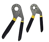 1ピース6 "8"調整可能な六角レンチ7-15ミリメートル/12?24ミリメートルバイオニックレンチバイオニックグリッププライヤースパナユニバーサルレンチハンドツールマルチツール-8インチ