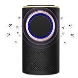 Pexfix　UV光源吸引式捕虫器　蚊取り器　虫除け　殺虫ライト　虫退治　害虫駆除　蚊とり　USB給電式 　殺虫器　省エネ　環境に優しい　オフィス　ブラック 赤ちゃん用