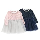 dolcina(ドルチーナ) レースドッキングワンピース (80～140cm) キムラタンの子供服 (33365-171a) ピンク 110