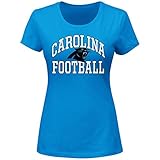 NFL Carolina Panthers Short SleevedスクープネックTシャツ、2 x、ブルー