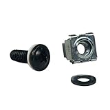 Tripp Lite SRCAGENUTS Rack Enclosure Cabinet Square Hole Hardware Kit Screws, Washers [並行輸入品]