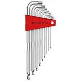 PB SWISS TOOLS:ロｰレット入六角レンチセット (パックナシ) 3212LH-10