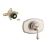 Grohe k19722 – 35015r-en0 Genevaタブとシャワーバルブキット、つや消しニッケル