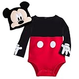 ディズニー (Disney) ミッキーマウス コスチューム ボディースーツ 帽子付き ベビー 男の子 (米国サイズ18-24M (日本85-90cm)) [並行輸入品]