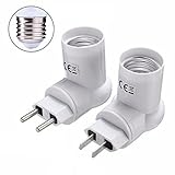 ILS - E27 Base Socket Adapter Converter PIR Motion Sensor Holder For LED Light Lamp Bulb AC110-240V