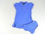Ralph Laurenラルフローレンベビー女の子半袖ワンピースパンツ2点セット（ブルー）18ヶ月用80 90 [ウェア&シューズ]