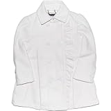 DKNY（ダナキャラン）女の子用スノーホワイトフリル付きゴージャス&セレブコートジャケット 4years 4歳用 110cm ギフトプレゼント,ダナキャラン【並行輸入】