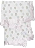 Little Giraffe Luxe Dot Blanket, 29 x 35, Pink by Little Giraffe [並行輸入品]
