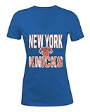 NBA Women 'sベビー半袖VネックTシャツ XL ブルー