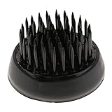 B Blesiya 防錆　滑り止め　剣山　花器　生け花用　ユニーク　全23種　黄銅針　ブラック - 直径34mm