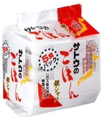 Amazon | サトウのごはん 銀シャリ 200g×5食セット×8個入 | サトウの
