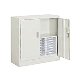 コクヨ(KOKUYO) 収納家具 整理庫 W880×D380×H880mm SK-337F1N