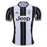 Juventus Home 16 / 17サッカージャージーメンズカラーブラック/ホワイトXLサイズ