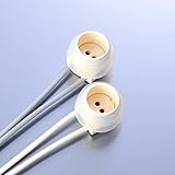 プリンス 蛍光灯用フリーソケット T5管用 G5口金用 リード線3500mm 防湿用 PSF-15FW-2 ビーメックス0.75 3.5 白/灰