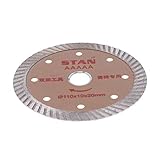 B Blesiya ドライウェット切断 連続 ターボリム ダイヤモンド 石造り刃ビット 約120mm　連続ターボリム