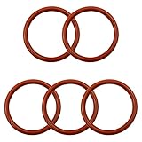 Othmro シリコーンOリング シールOリング 2.4mm幅 32mm外径 10個入り 赤 Oリング シリコーンゴムOリング O型リング シールガスケット シリコーンOリング ゴムガスケット ラバー パッキン 耐熱 耐油 防水 車 エアコン 各種機器のガスケット 機械修理 完全密封