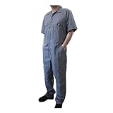 (ディッキーズ) Dickies 33999 半袖つなぎ カバーオール (ＸＬサイズ, グレー) [並行輸入品]