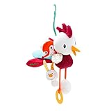 Lilliputiens John Acti-Rooster Car Seat and Crib Dangling Toy [並行輸入品]