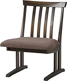 不二貿易 ダイニング チェア 憩 ブラウン 10592