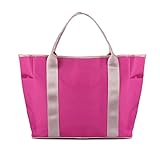 Necory(ネコリー) レディース マザーズ バッグ 大容量 防水 トートバッグ ショルダーバッグ 3WAY ハイキング 旅行 (ピンク)