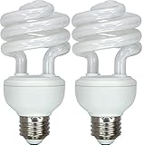 GE Lighting 74201 Energy Smart Spiral CFL 20-Watt (75-watt replacement) 1250-Lumen T3 Spiral Light B