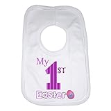 My First Easter Girls Baby Bib by 2Personal