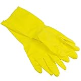 Quickie Lined Latex Gloves Medium [並行輸入品]