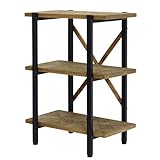 B.Bファニシング ラック ブラック 幅61×奥行37×高さ82cm KALEIDO 3段ラック 幅60 KAOR-60-D3