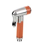 Kicode ステンレススチールトイレ ハンドヘルドおむつスプレーシャワー ABSホースバスルームホームホルダー