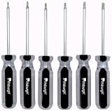 6 Piece Star Bit Screwdriver Set with Magnetic Tips: T10, T15, T20, T25, T27 and T30 [並行輸入品]