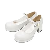 [ディアマイラブ] DearMyLove シンプル定番ロリータパンプス 25.5cm ホワイト（スムース) レディース