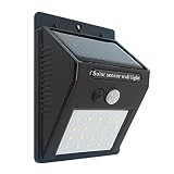 ULRO(ウルロ) センサーライト ソーラーライト 屋外 LED 人感センサー 玄関 充電式 ソーラー 1個