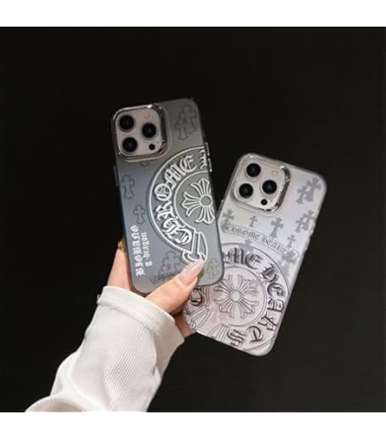 【超美品】クロムハーツ　ケース Amazon.co.jp: クロムハーツ IPhone12/13/14/15/16ケース アイフォン12