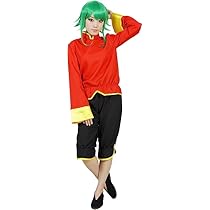 Amazon.co.jp: QOQOUO_COS ボカロ GUMI（グミ） コスプレ 衣装