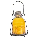 Smart Design Monaco Lantern with LED Candle [並行輸入品]