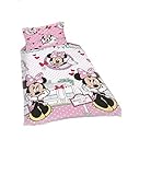 Disney Minnie Mouse Cafe Rotary Single Duvet Cover [並行輸入品]