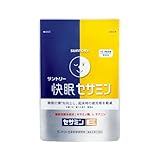 サントリー 快眠セサミン 機能性表示食品 快眠 セサミン テアニン サプリメント サプリ (90粒/約30日分)