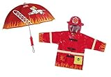 Kidorable Fireman Rain Coat and傘セット( 3t )