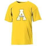 OurayスポーツウェアNCAA Appalachian State Mountaineersユース半袖Tシャツ、Xラージ、アスレチックゴールド