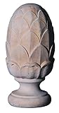 キャンベルMouldingパイナップルフィニアル、手彫りBasswood -- 2 – 7 / 8 "直径。X 6 – 1 / 4 " H