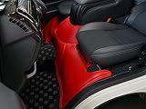 TRISTAR'S [ハイエース レジアスエース 200系 1型～8型 S-GL スーパーGL 標準ボディ用]デッキカバー エンジンルームカバー (フロント用, レッドレザー無地)
