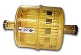 CLEAR VIEW INLINE AIR FILTER （Piper clamps included）