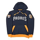 San Diego Padres 3番目マジェスティック海軍風フリースパーカー XL