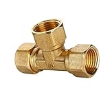 Baosity ホースカプラー　複合管　3ウェイ　1/2 インチ　雌雄　パイプ　継手　コネクタ　アダプタ　全５タイプ　　　 - タイプB