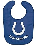 Indianapolis Colts Baby Bib - All Pro Little Fan by Hall of Fame Memorabilia [並行輸入品]