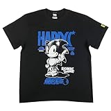 [ハードコアチョコレート] ソニック・ザ・ヘッジホッグTシャツ（16BITブラック）-復刻版-Tシャツ (XL)