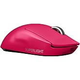 Logicool G PRO X SUPERLIGHT ワイヤレス ゲーミングマウス G-PPD-003WL-MG 軽量 63g未満 LIGHTSPEED HERO 25Kセンサー POWERPLAY 無線 充電 対応 ゲーミング マウス マゼンタ 