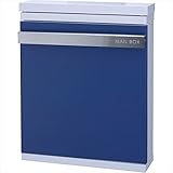 丸三タカギ　郵便ポスト　スタッポ　名入れなし　STP-W-5 サテンホワイト／サテンネイビー