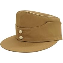 Amazon | 第二次世界大戦 ドイツ軍 熱帯用 将官用 サンド M43 規格帽